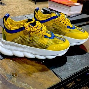 Versace chain Reaction Sneakers (Authentic)